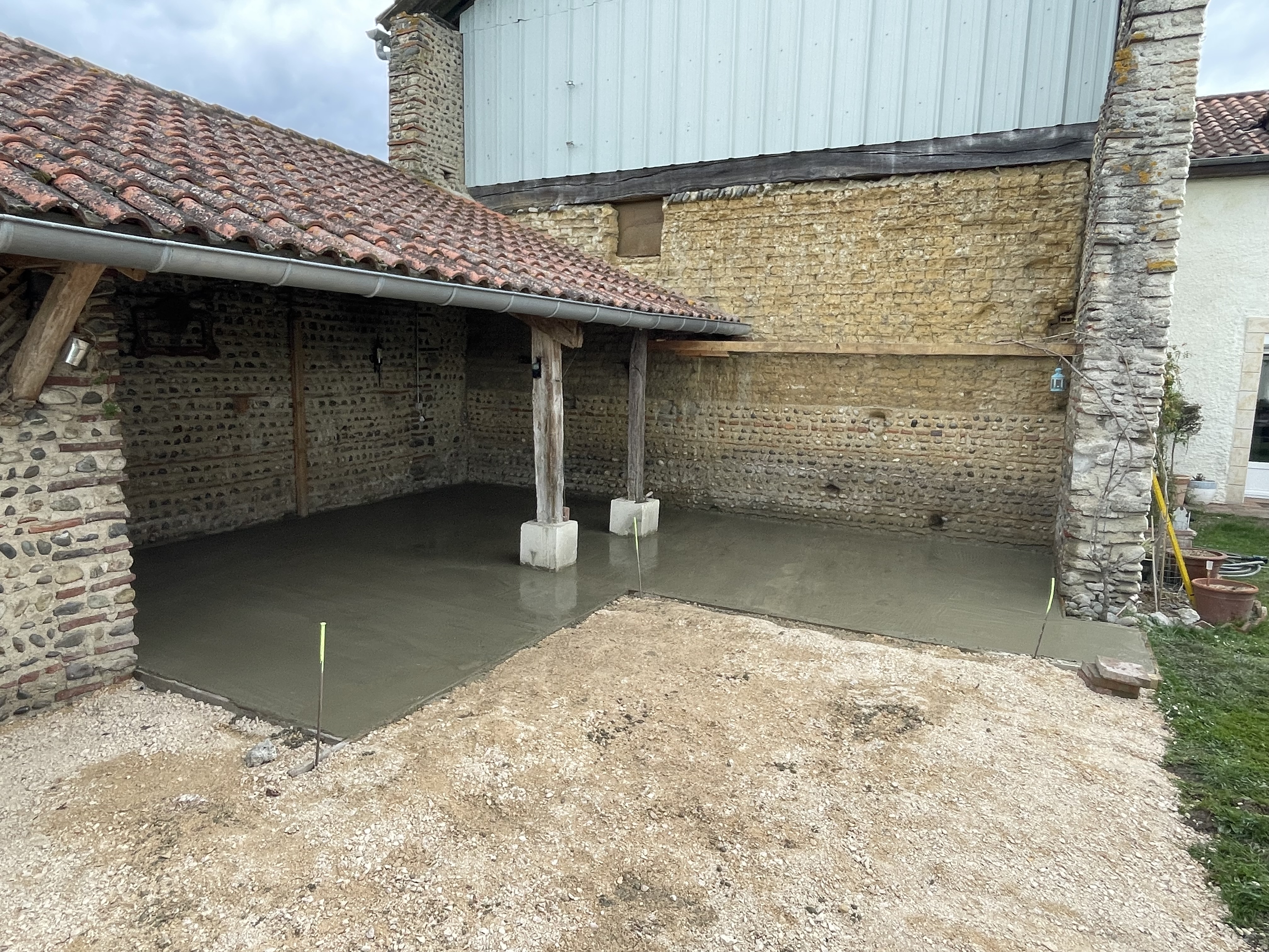 dalle béton
