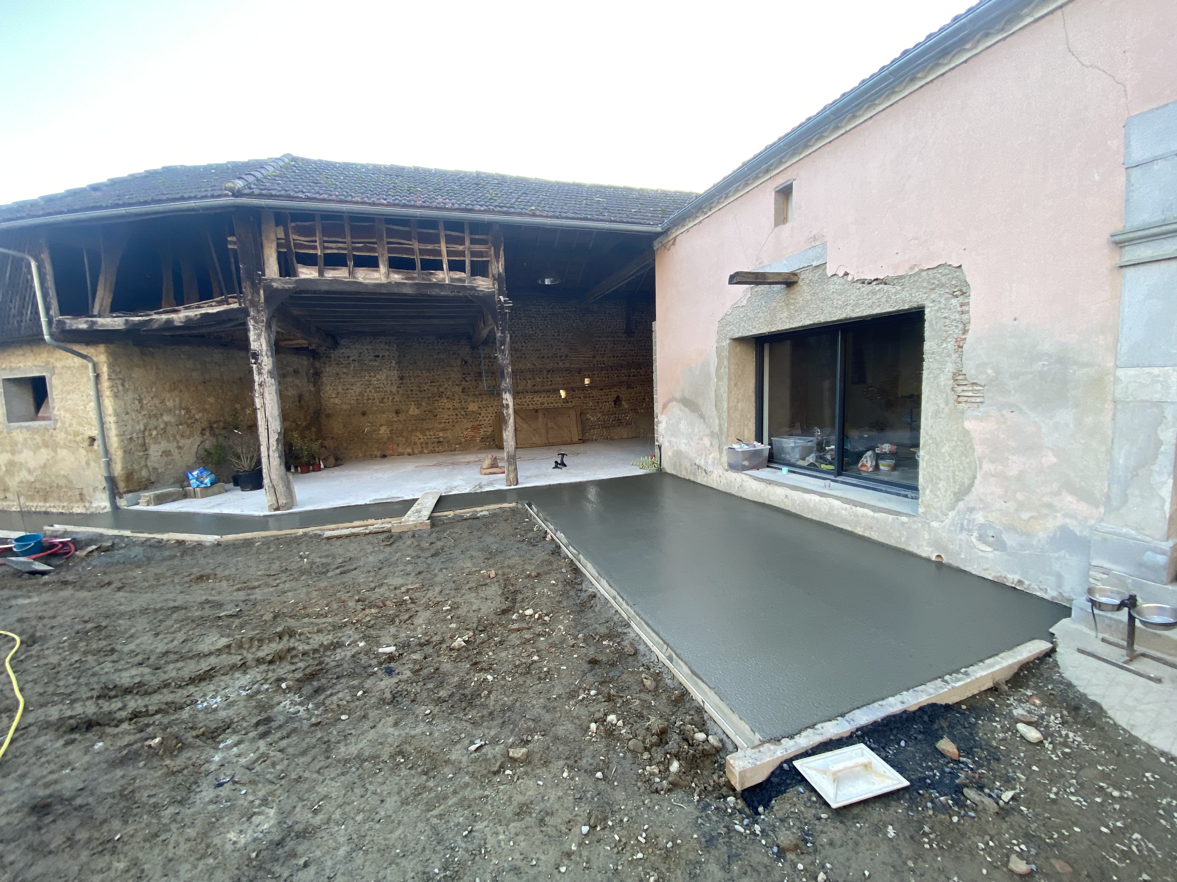 dalle béton